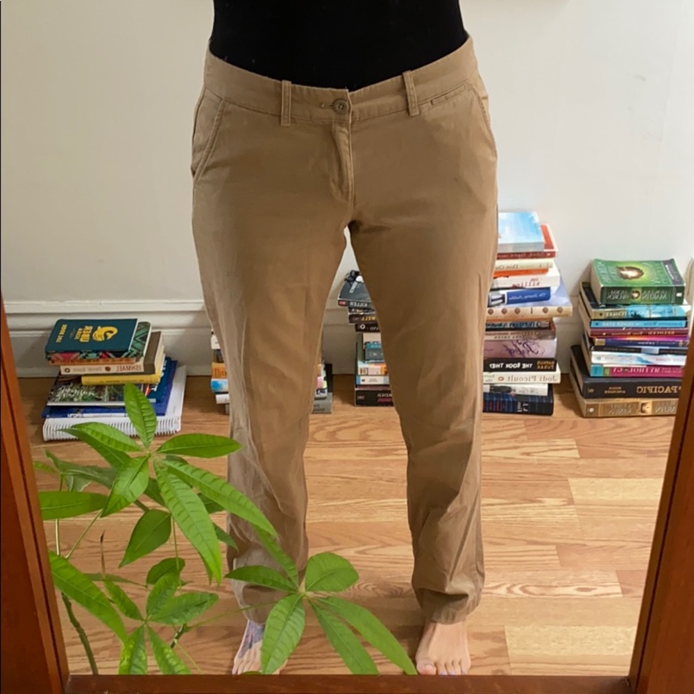 J Crew tan pants
